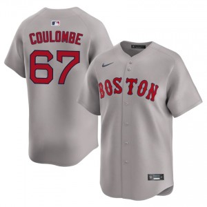 Men BOS Red Sox Danny Coulombe #67 Baseball Gray Popular Jersey 568737-944