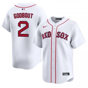 Men's Red Sox Henry Godbout #2 Baseball White Authentic Jersey 620313-776