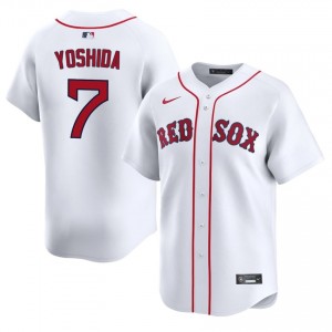 Men BOS Masataka Yoshida #7 Baseball White Official Jerseys 514950-767