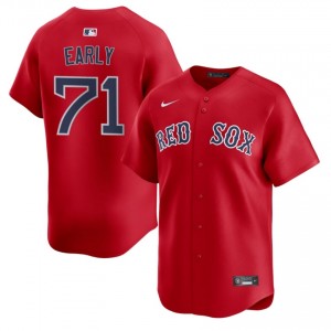Men's Boston Connelly Early #71 Baseball Red 2026-27 Jersey 997124-417