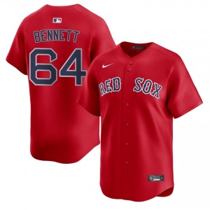 Men's BRS Jake Bennett #64 Baseball Red 2026-27 Jerseys 119926-420