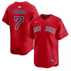 Men's Boston Masataka Yoshida #7 Baseball Red Replica Jersey 277189-847