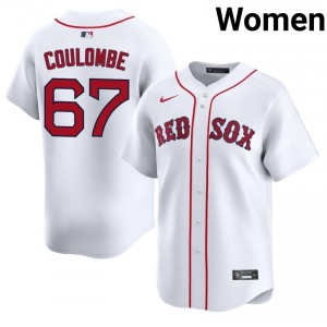 Women Red Sox Nation Danny Coulombe #67 Baseball White Embroidery Jerseys 152857-285