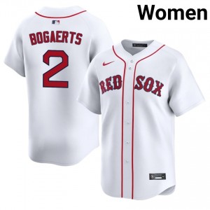 Womens BOS Xander Bogaerts #2 Baseball White Official Jersey 373484-405