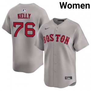 Womens Boston Red Sox Zack Kelly #76 Baseball Gray 2026-27 Jerseys 686354-407