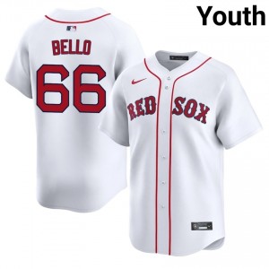 Youth The Crimson Brayan Bello #66 Baseball White 2026-27 Jerseys 171285-214