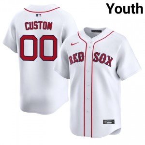 Youth The Sawx Custom #00 Baseball White 2026-27 Jersey 168666-298
