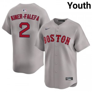Youth Olde Towne Team Isiah Kiner-Falefa #2 Baseball Gray 2026-27 Jerseys 607169-336
