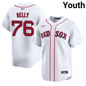 Youth BRS Zack Kelly #76 Baseball White Replica Jerseys 719005-921